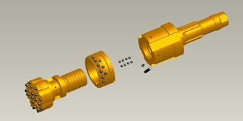 ZRPG219 Eccentric Pipe Drilling Tool